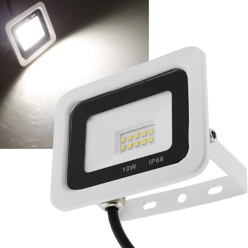 LED-Fluter "CTF-USL 10W" IP65, 10W, 820lm, 4200K, neutralweiß
