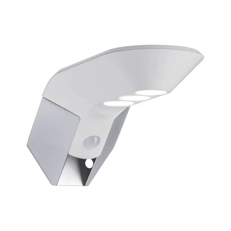 Paulmann Outdoor Solar Wandleuchte Soley IP44 3000K 100lm Bewegungsmelder Weiß