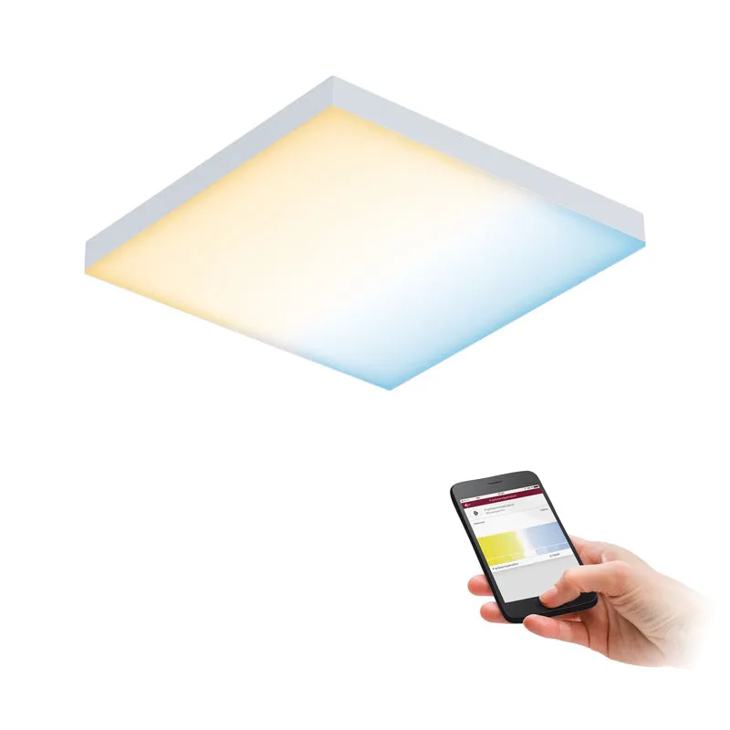 Paulmann Smart Home Zigbee LED Panel Velora Tunable White 225x225mm 8,5W 2.700K