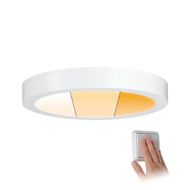 Paulmann LED Panel Carpo rund 300mm 16W 2.300K Weiß matt