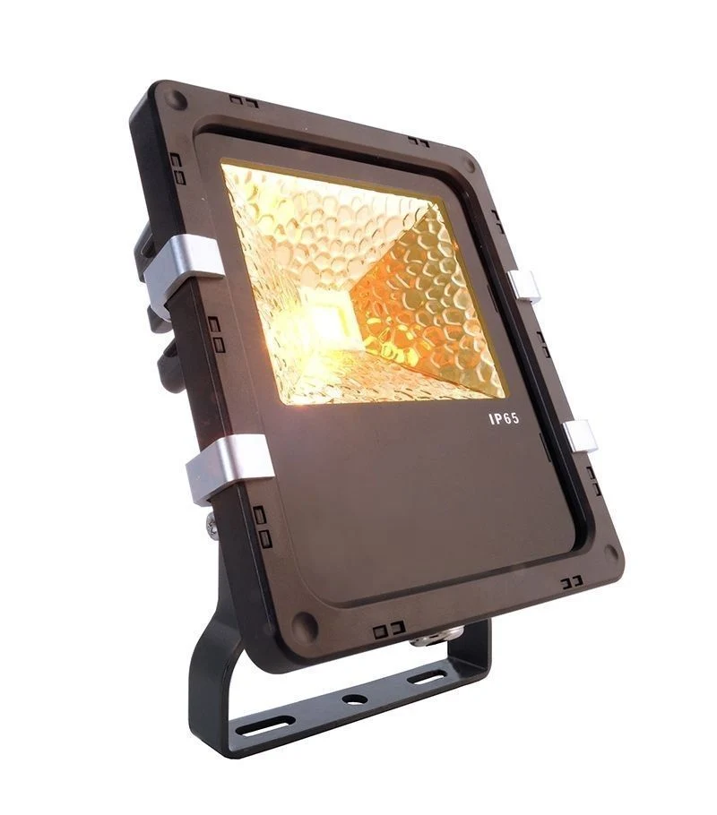 Deko-Light Flood COB 10 Amber 10W Anthrazit