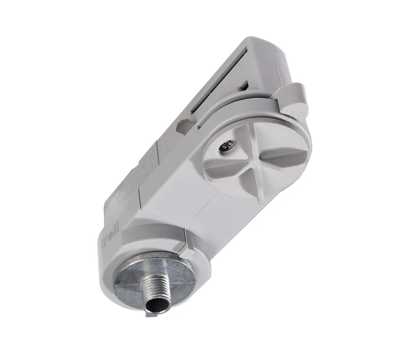 Deko-Light D Line 3-Phasen Adapter für Leuchtenmontage Fenstergrau RAL 7040