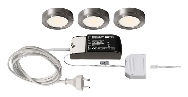 Deko-Light Baham I 3er Bundle 2,5W Silber
