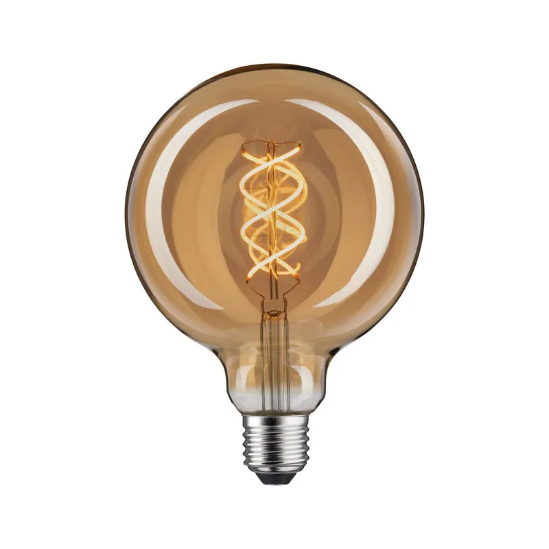 Paulmann LED Globe125 fil 250lm E27 2000K dim gold 4W spiral