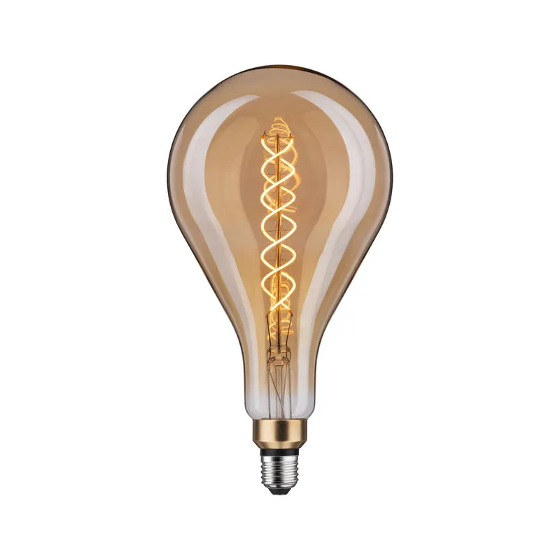 Paulmann LED BigDrop fil 390lm E27 2000K dim gold 7W doppel spiral