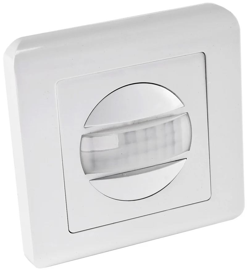 Unterputz PIR-Bewegungsmelder 160° Pro LED geeignet, 2-Draht Technik, weiß