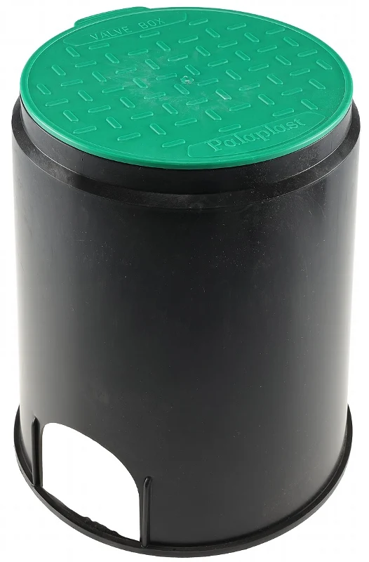 Bodeneinbaudose mit 2 Ausgängen ØxH168x236mm, z.B. für IP68 Verteilungen