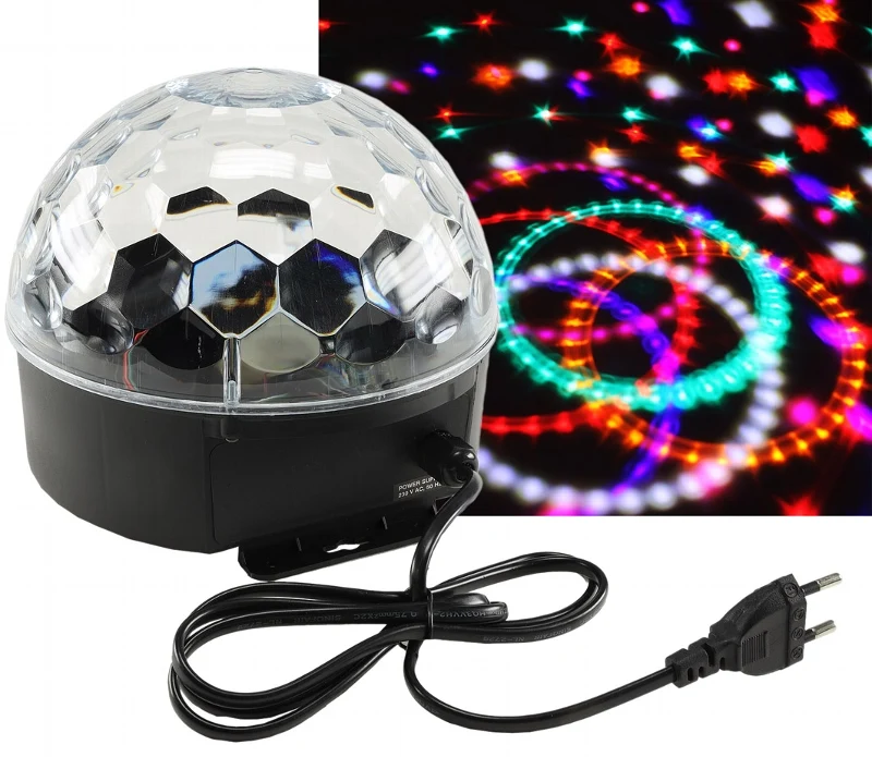 LED Lichteffekt "Party PowerBeams" Netzbetrieb, 193x182x150mm