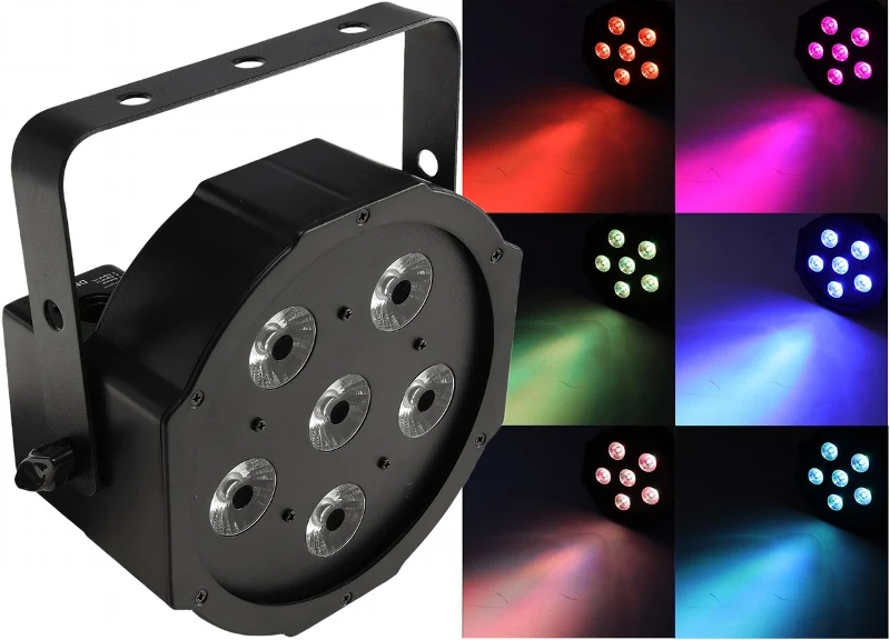 LED-Discostrahler "PARTY 6x8 RGB TCL" DMX, 6x 8W TCL LED