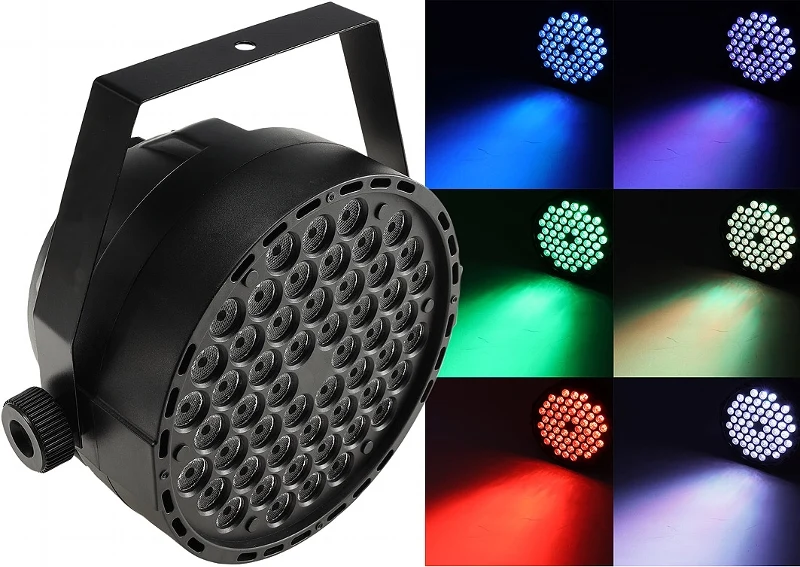 LED-Discostrahler "PARTY 54 RGB TCL" DMX, 54x 3W TCL LED