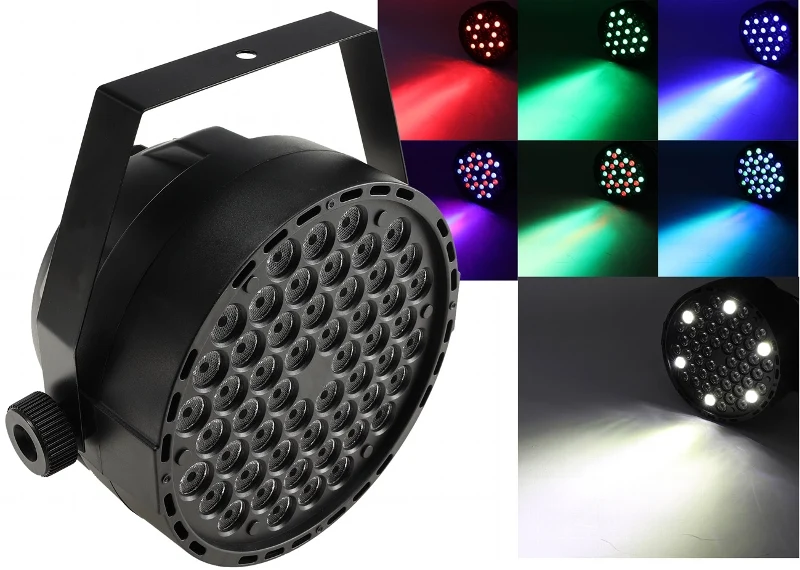 LED-Discostrahler "PARTY 54 RGB-W" DMX, 54x 1W LED