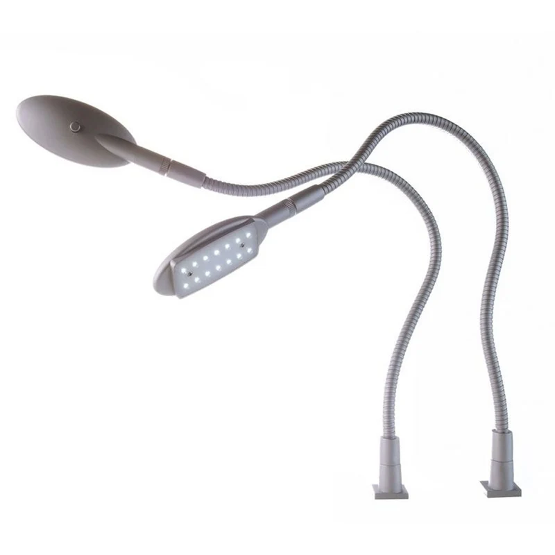 Deko-Light Boa, 2er Set. 1,32 W silberfarben matt