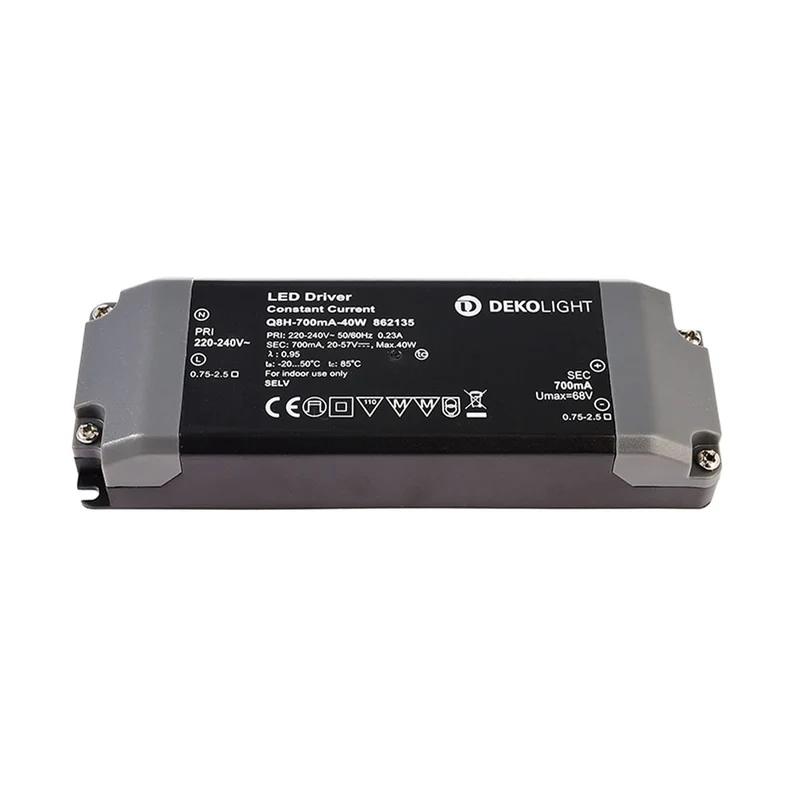 Deko-Light Q8H-700mA/40W Schwarz