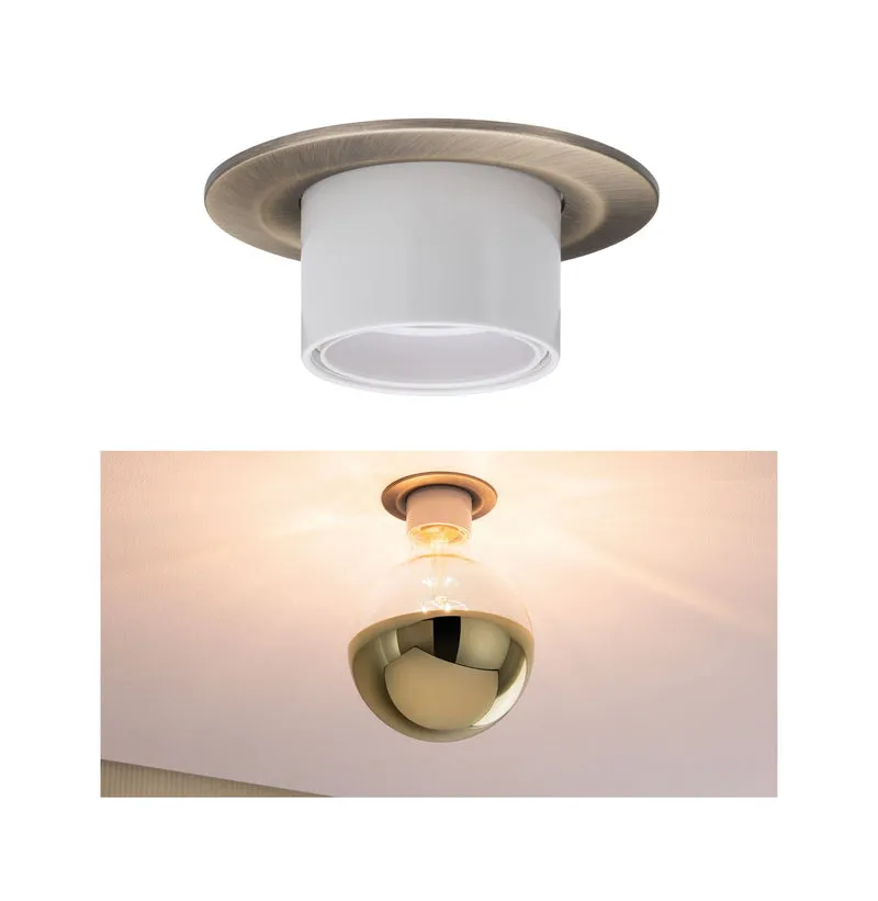 Paulmann EBL Nova Retro starr mit E27 Fassung max 1x10W 230V Brüniert
