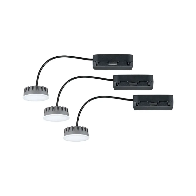 Paulmann 2Easy EBL Basis-Set Coin UltraSlim dim sat LED 3x6,8W 2700K 230V 51mm