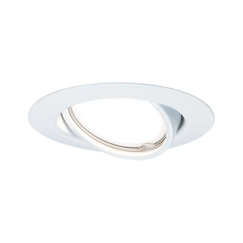 Paulmann EBL Set LED schwenkbar 1x4,5W 230V GU10 51mm Weiß/Metall