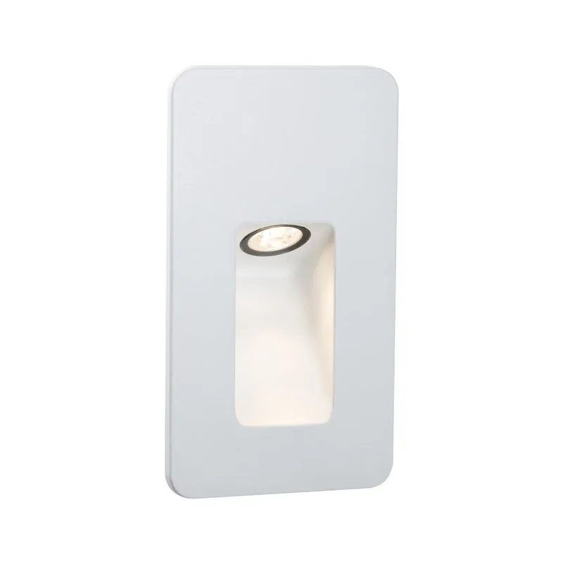 Paulmann Special EBL Set IP44 Wand Slot LED 2,4W 230V 90mm Weiß matt/Alu