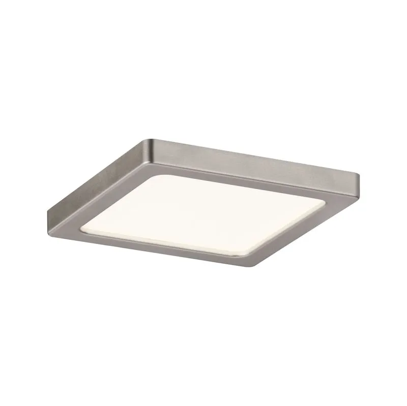 Paulmann EBL Set Panel Areo eckig IP23 LED 1x5W 3000K 230V 80x80mm Nickel matt/Kunstst