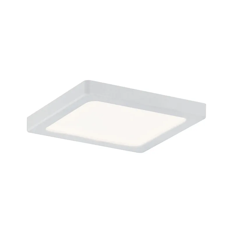 Paulmann EBL Set Panel Areo eckig IP23 LED 1x5W 3000K 230V 80x80mm Weiß matt/Kunstst