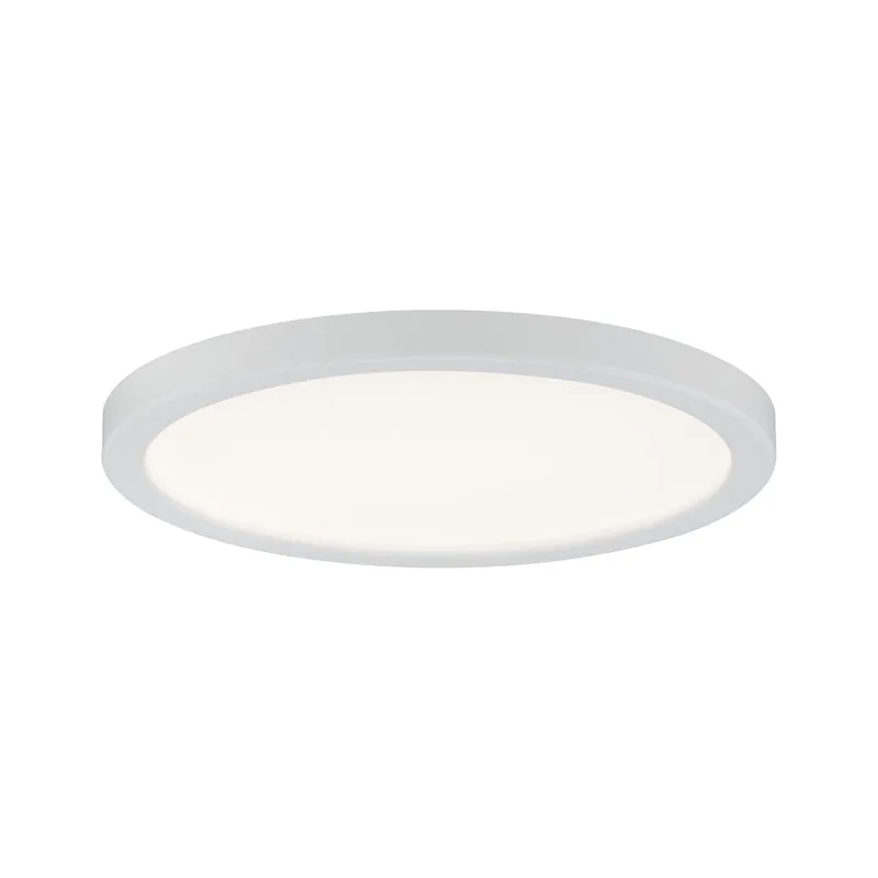Paulmann EBL Set Panel Areo rund dim IP44 1x8W 3000K 230V 120mm Weiß matt/Kunststoff