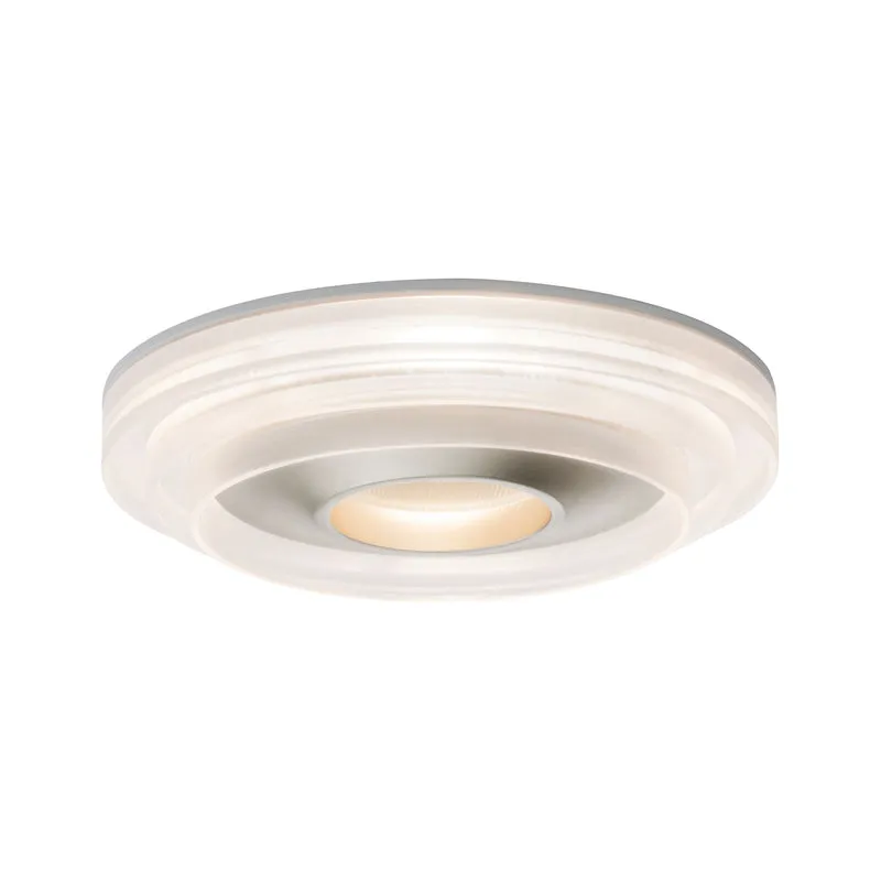 Paulmann Premium EBL Set Drip IP44 starr dimmbar 1x8W 230V Weiß Champagne-Gold/Alu
