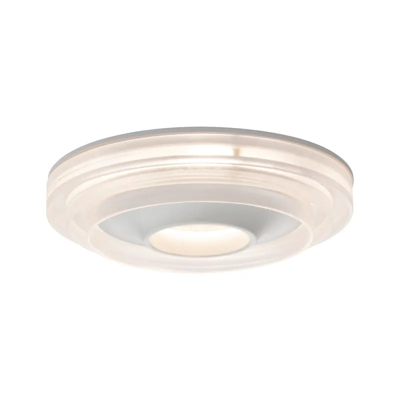 Paulmann Premium EBL Set Drip IP44 starr dimmbar 1x8W 230V Weiß/Alu