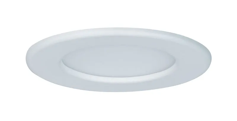 Paulmann Quality EBL Set Panel rund LED 1x6W 2700K 230V 115mm Weiß/Kunststoff