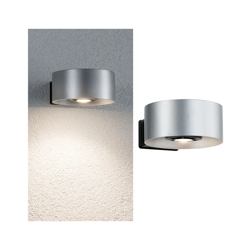 Paulmann Outdoor House Cone IP44 580lm 3000K 8W 230V 30-90° si Anthrazit Al Acryl