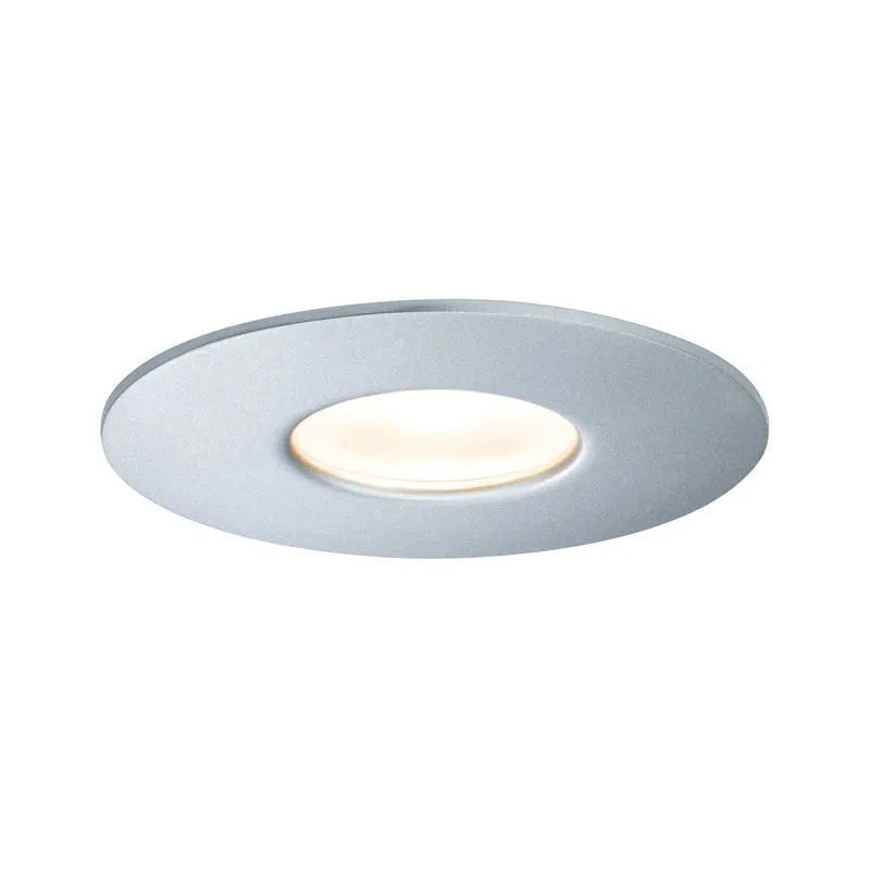 Paulmann Outdoor House EBL IP44 600lm 3000K 5,3W 230V 55° Silber Metall Acryl