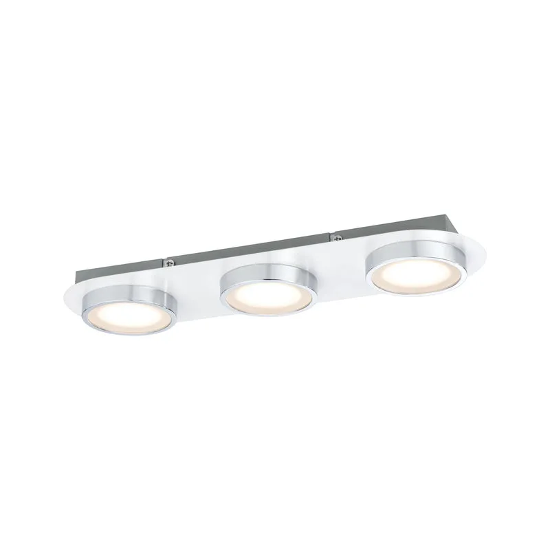 Paulmann WallCeiling Liao LED 1x14,1W Weiß matt Chrom 230V Metall
