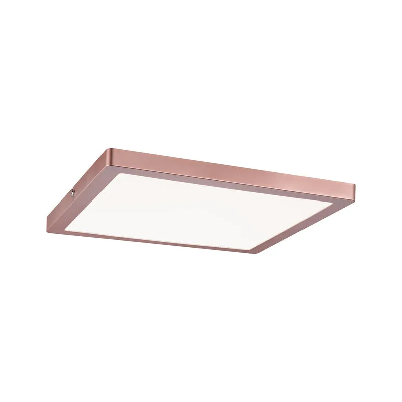 Paulmann WallCeiling Atria LED-Panel 300x300mm 20W 4000K Rosegold matt 230V Kunststoff
