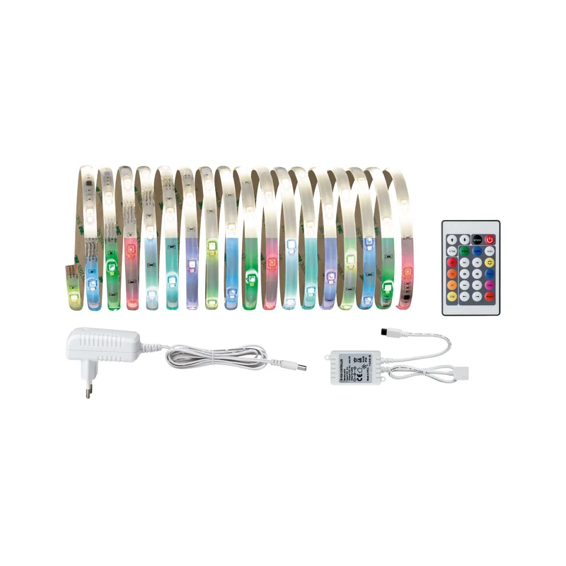 Paulmann Function Digital LED Strip Set 4,8m 12V RGB+W 18,8W 230/12V 24A Ws Kst