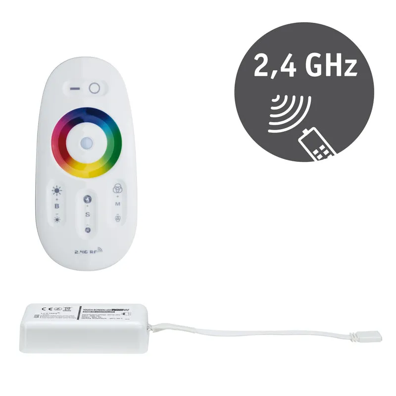Paulmann Function MaxLED RGB-Controller 2.4GHz 24V DC Fernbed max. 144W Kunststoff