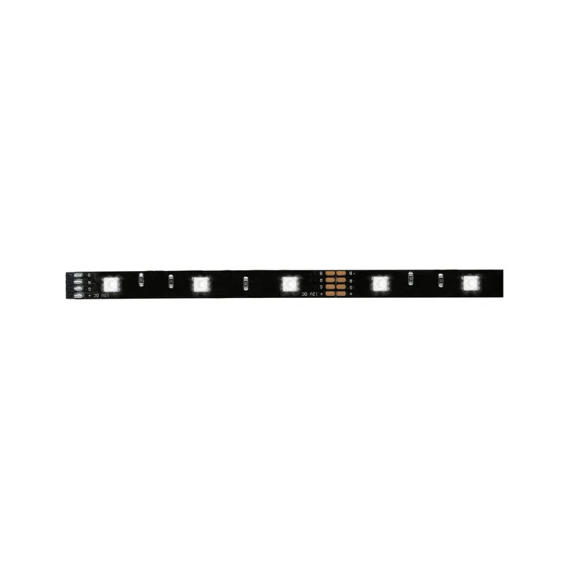 Paulmann Function YourLED ECO Stripe 1m RGB 6W 12V DC Schwarz