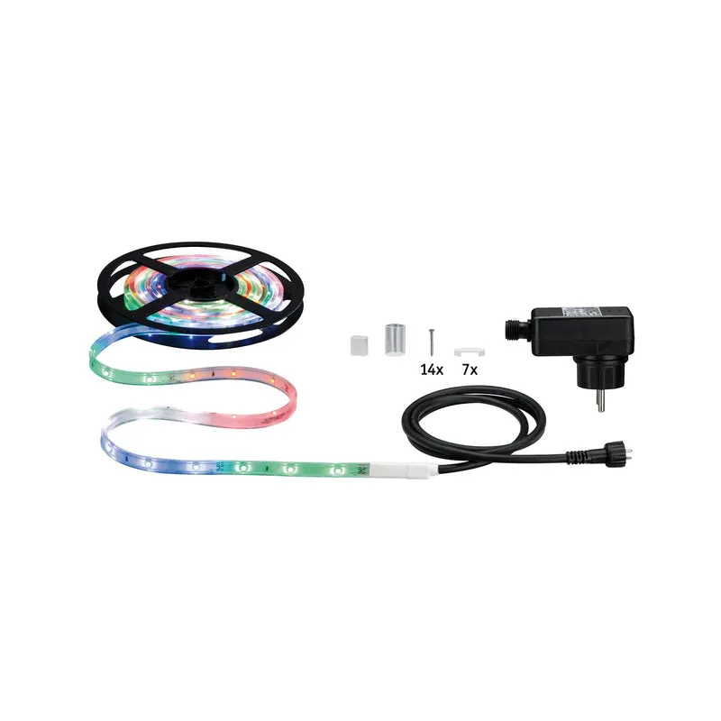 Paulmann Function WaterLED Strip Set 3m IP64/IP67 MC 7W 230/12V 7,2VA ws Kst