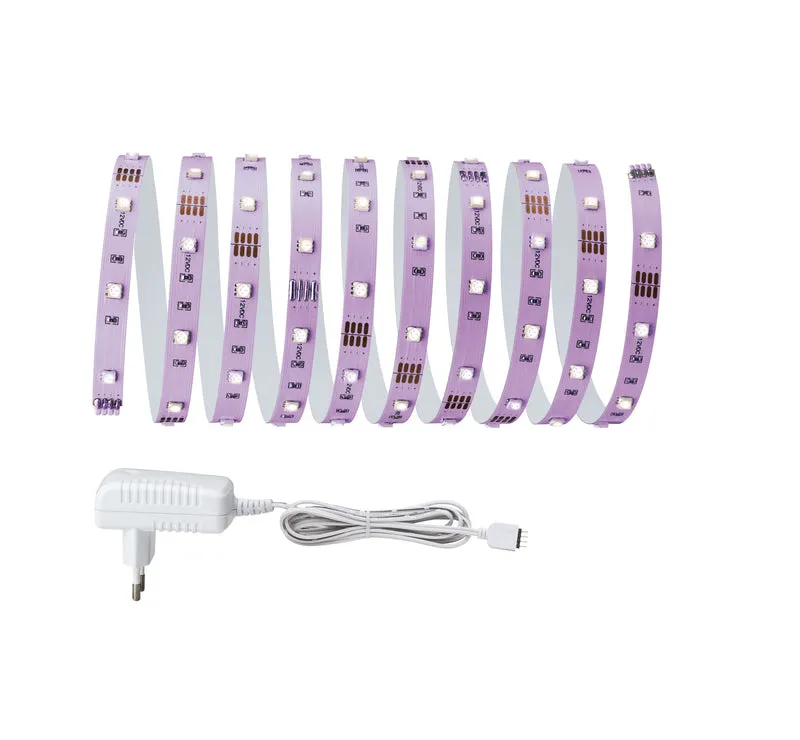 Paulmann Function BlackLight LED Strip Set 3m 18W 230/12V DC Weiß Kunststoff