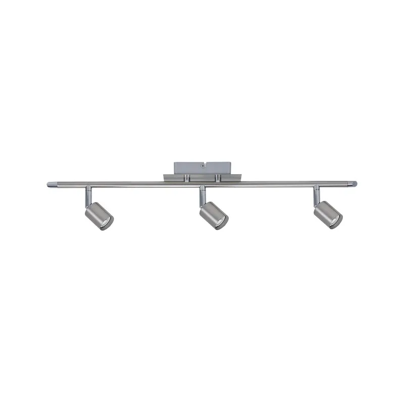 Paulmann Spotlight Georgia max 3x10W GU10 Nickel gebürstet 230V Metall