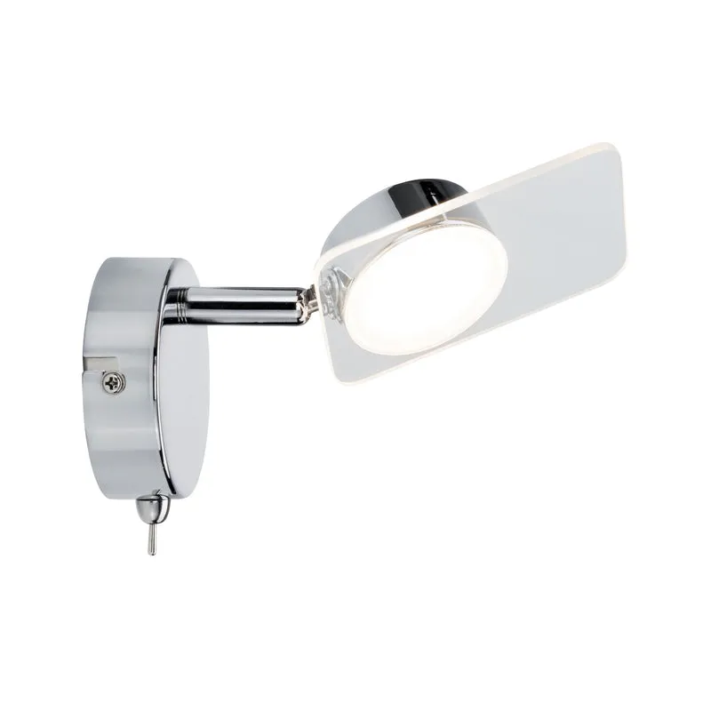 Paulmann Spotlight Window 1x5W Chrom/Klar 230V Metall/Acryl