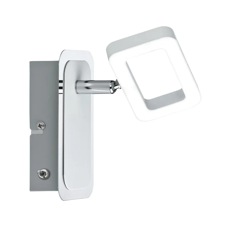 Paulmann Spotlight Frame 1x4,5W Weiß matt/Chrom 230V Metall