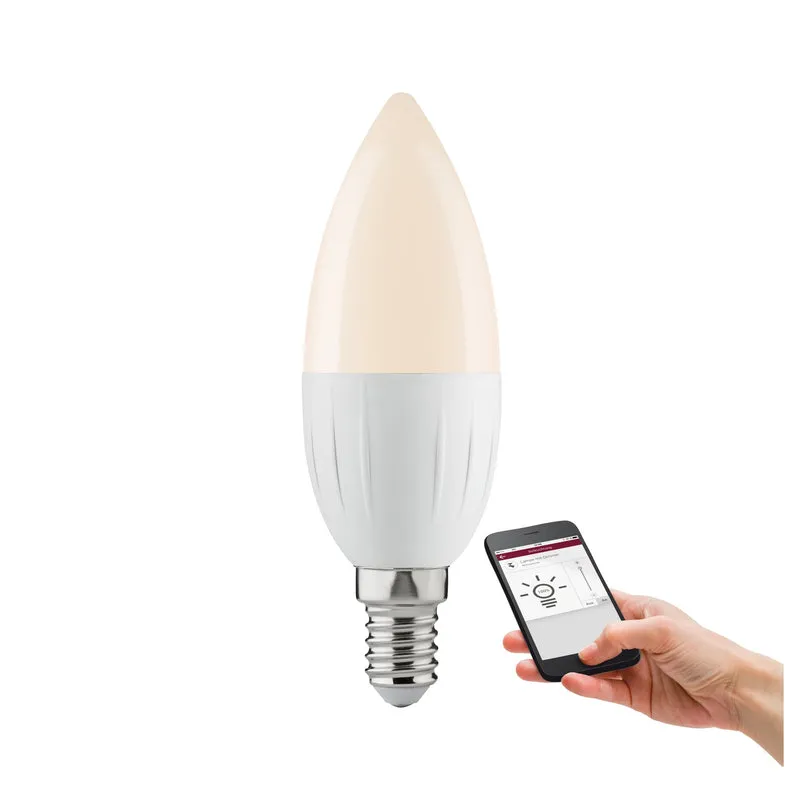 Paulmann SmartHome ZB Candela LED Kerze 4,5W E14 230V 2700K Opal dimmbar