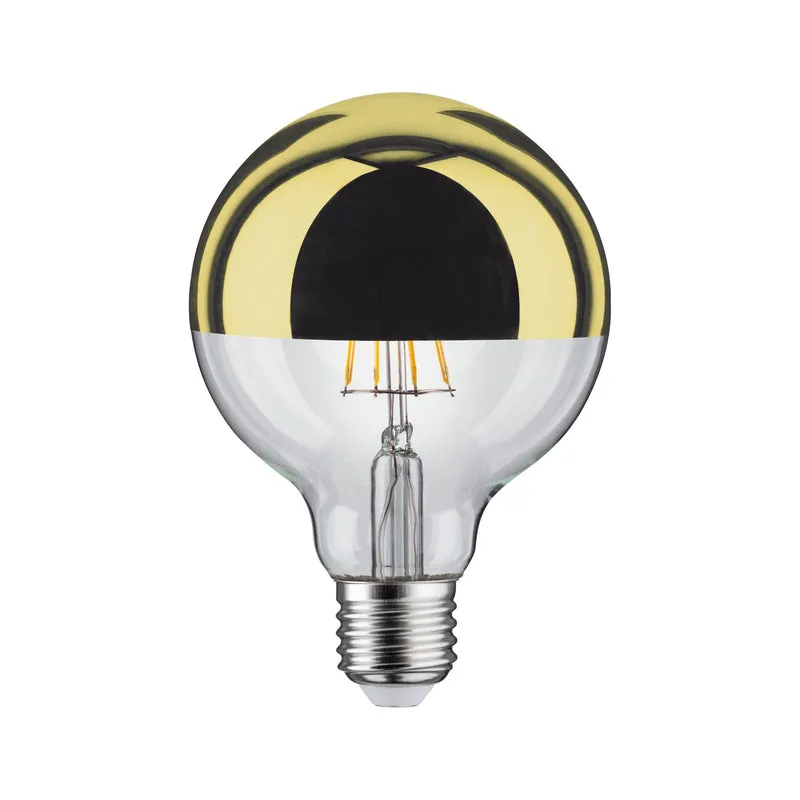 Paulmann LED Globe 95 5W E27 230V Kopfspiegel Gold 2700K dimmbar