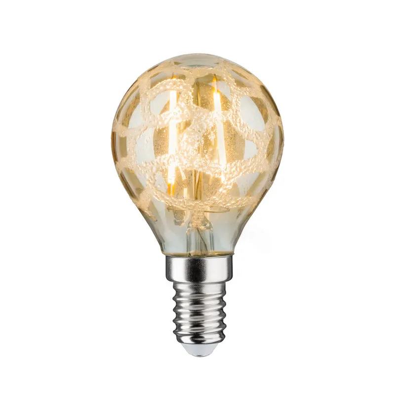 Paulmann LED Tropfen 4,5W E14 230V Krokoeis 2500K dimmbar
