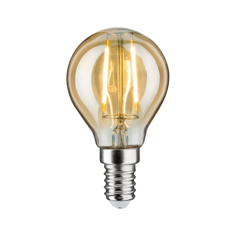 Paulmann LED Tropfen 4,5W E14 230V Gold 2500K dimmbar