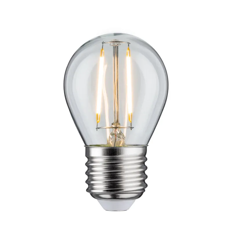 Paulmann LED Tropfen 4,5W E27 Klar 2700K dimmbar