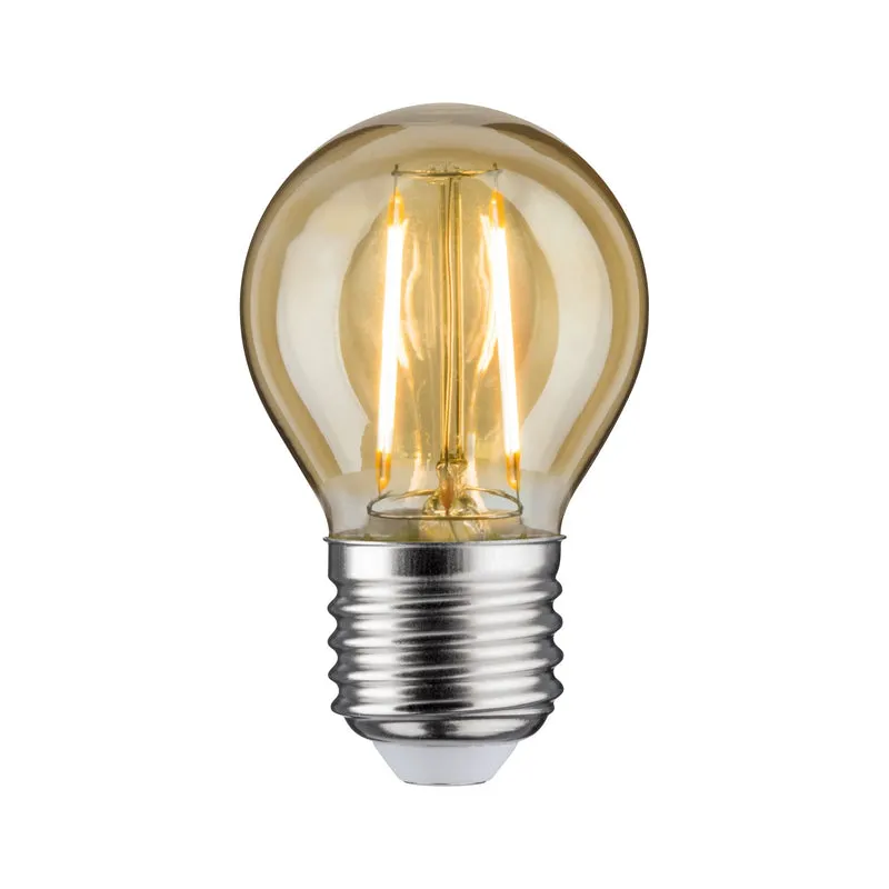 Paulmann LED Tropfen 4,5W E27 Gold 2500K dimmbar