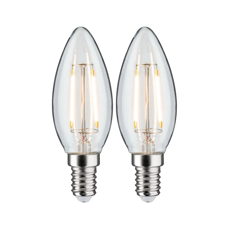 Paulmann LED 2-er Pack Kerze 2W E14 230V 2700K