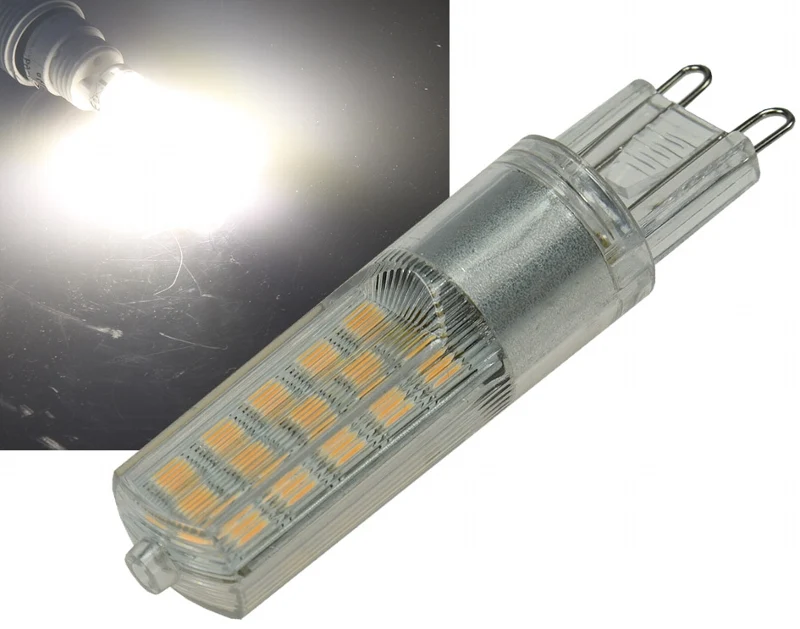LED Stiftsockel G9, 4W, 360lm, dimmbar 4000k, 330°, 230V, neutralweiß