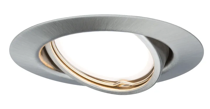TIP NicePrice EBL Set LED schwenkbar 1x3W 230V GU10 51mm Eisen geb