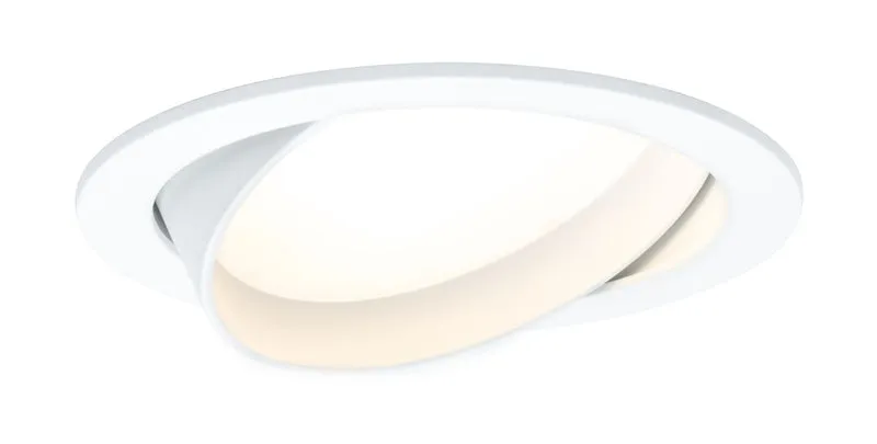 TIP TIP EBL rund schwenkbar LED 3x4,5W 2700K 230V 88mm Weiß/Kunststoff