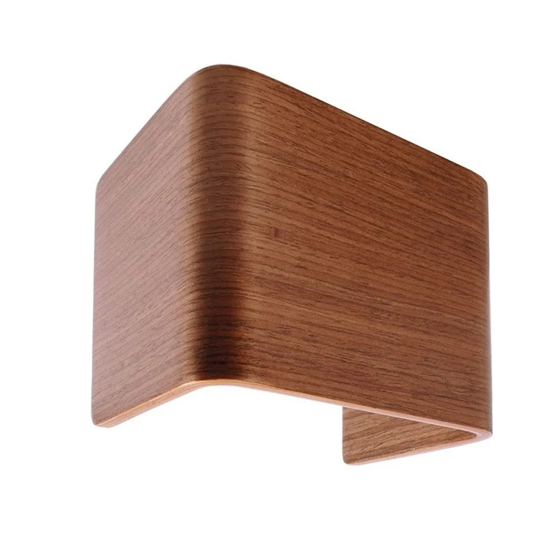 Deko-Light Abdeckung Crateris I Holz Braun Braun lackiert